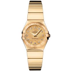 Omega  Constellation Polished Quartz 24Mm  Women Watch