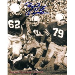 Hopalong Cassady Signed Ohio State Buckeyes 8X10 Sepia Photo 55 (Heisman)