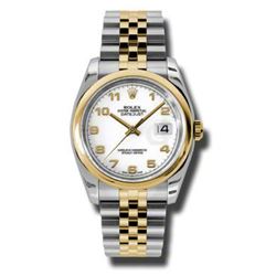 Rolex  Datejust 36 Steel  Yellow Gold  Men Watch