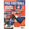 Image 1 : John Elway Unsigned Denver Broncos Athlon Sports 1995 NFL Pro Football Preview Magazine