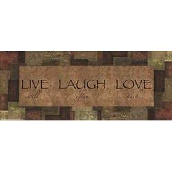 WTLB Green LeavesÂ¿Live Laugh Love