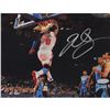 Image 1 : J.R. Smith Signed 8X10 Horizontal Dunk Vs Magic Photo
