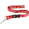 Image 1 : Washington Wizards Lanyard - Breakaway With Key Ring