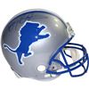Image 1 : Barry Sanders Signed Detroit Lions Riddell Pro Line Throwback 83-02 Helmet ( Signed In Blue)