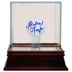 Michael O'keefe Signed Bushwood Country Club Caddyshack Golf Ball W/ Glass Case- Steiner Hologram