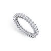 Image 1 : Platinum Diamond Eternity Band : 2.00 CT Diamonds