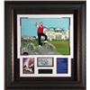 Image 1 : Jack Nicklaus Unsigned Farwell At St. Andrews 16X20   Photo Leather Framed W/ British Pound Note