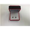 Image 1 : Purple CZ Stud Earring in Gift Box
