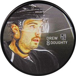 Drew Doughty Kings Sherwood Photo Puck In Blister