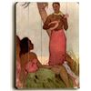 Image 1 : Wood Sign : Hawaiian Night