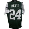 Image 1 : Darrelle Revis New York Jets Unsigned Green Prostyle Jersey XL