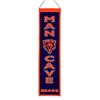 Image 1 : Chicago Bears Wool Man Cave Banner