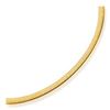 Image 1 : 6.0mm 14K Two Tone Gold Reversible Omega Necklace