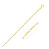 Image 1 : 1.9mm 14K Yellow Gold Solid Figaro Chain