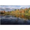 Image 1 : Autumn Foliage Reflected In A Pond Near Ossipee