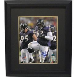 Terrence Cody Signed Baltimore Ravens 8X10 Photo "Mount" Custom Framed- Cody Hologram