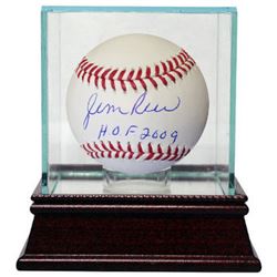 Jim Rice Signed Official Major League Baseball HOF 2009 W/ Glass Case (Boston Red Sox)