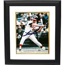 Boog Powell Signed Baltimore Orioles 8X10 Photo Custom Framed