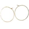 Image 1 : Hoop Earrings - XL - RoseGold