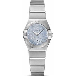 Omega  Constellation Brushed Quartz 24Mm  Women Watch
