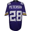 Image 1 : Adrian Peterson Minnesota Vikings Unsigned Purple Prostyle Jersey XL