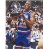 Image 1 : Magic Johnson Signed 1992 All Star 16X20 Photo With 92 MVP Inscription