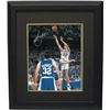 Image 1 : Christian Laettner Signed Duke Blue Devils Vertical 16X20 Photo Custom Framed 1992 The Shot Vs KY Bu