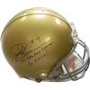 Image 1 : Joe Theismann Signed Notre Dame Fighting Irish Authentic Helmet 2Insc