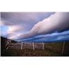 Image 1 : Dramatic cloud formations over pasture near Selfoss