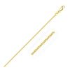 Image 1 : 0.8mm 14K Yellow Gold Classic Box Chain