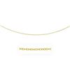 Image 1 : 2.5mm 14K Yellow Gold Pendant Chain with Textured Links