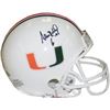 Image 1 : Antrel Rolle Signed Miami Hurricanes Replica Mini Helmet