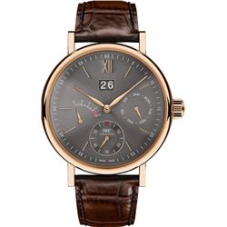 IWC  Portofino Hand Wound Big Date  Men Watch