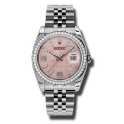 Rolex  Datejust 36 White Gold  Diamonds  Women Watch