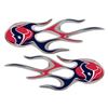 Image 1 : Houston Texans Micro Flames Graphics