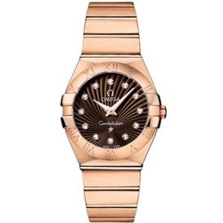 Omega  Constellation Brushed Quartz 27Mm  Women Watch