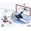 Image 1 : Jesper Fast Signed 2015 Playoff Goal Vs. Tampa Bay Lightning 8X10 Photo