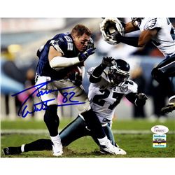 Jason Witten Signed Dallas Cowboys Vs Philadelphia Eagles  8X10 Photo ( JSA Auth & G.B Holo)