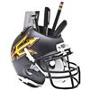 Image 1 : Arizona State Sun Devils (Black Matte) NCAA Football Schutt Mini Helmet Desk Caddy