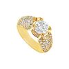 Image 1 : Diamond Engagement Ring : 14K Yellow Gold - 2.00 CT Diamonds
