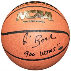 Jim Boeheim Signed Wilson Final Four NCAA Indoor/Outdoor Basketball 900 Wins (Syracuse Orange)- Stei