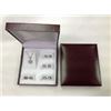 Image 1 : Five Piece Set in Gift Box Rhodium