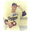 Image 1 : Clem Labine Signed Brooklyn Dodgers 8X10 Photo (Deceased-Hat Tip)