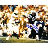 Image 1 : John Mackey Signed Baltimore Colts 8X10 Photo HOF 1992 #88 (Vs Patriots)