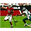 Image 1 : Larry Fitzgerald Signed Arizona Cardinals 8X10 Photo #11 (Horizontal)