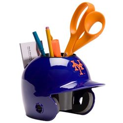 New York Mets MLB Baseball Schutt Mini Batting Helmet Desk Caddy