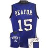 Image 1 : Jahlil Okafor Signed Duke Blue Devils Blue Custom Jersey