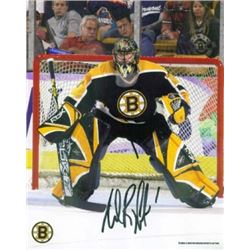 Andrew Raycroft Signed Boston Bruins 8X10 Photo