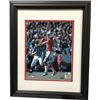 Image 1 : Steve Grogan Signed New England Patriots 8X10 Photo Custom Framed (Passing Vs Chargers)