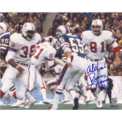 Russ Francis Signed New England Patriots 8X10 Photo Aloha